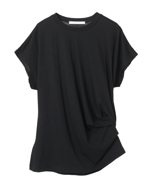 アルビニスタシフォンドレープTシャツ 詳細画像 ブラック 1