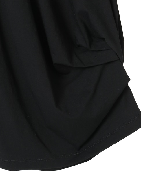 アルビニスタシフォンドレープTシャツ 詳細画像 ブラック 5