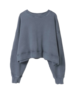 インディゴ裏毛製品染めスウェット