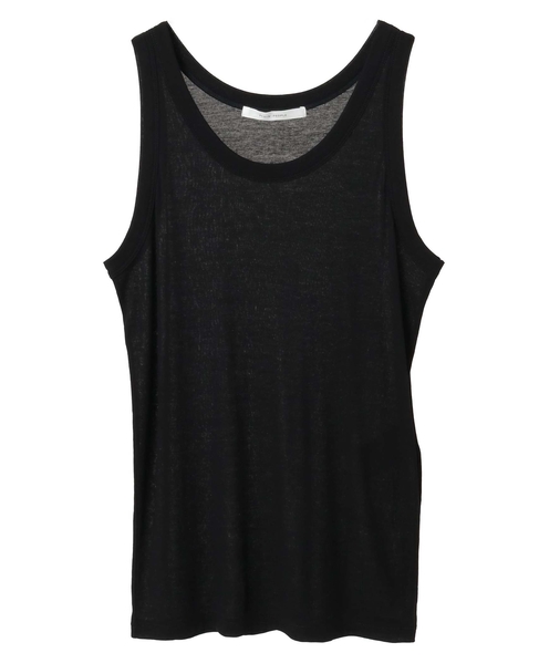 シア―ハイツイストフライスタンクトップレイヤードTシャツ 詳細画像 グレー×ブラック 11