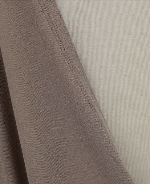 シア―ハイツイストフライスショール型レイヤードTシャツ 詳細画像 ミントグリーン 21