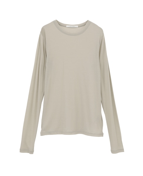 シア―ハイツイストフライスショール型レイヤードTシャツ 詳細画像 ミントグリーン 22