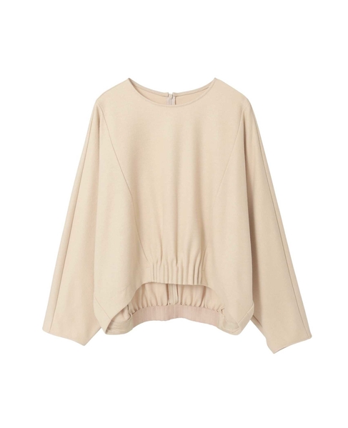 ダンボールジャージ/ミルドジャージゴムタックドルマンプルオーバー 詳細画像 ベージュ 1