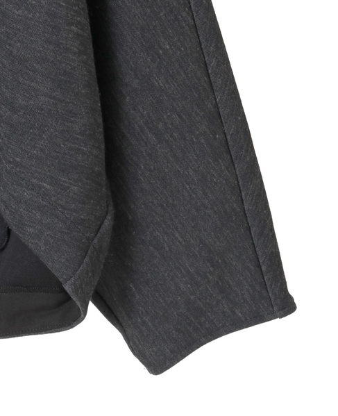 ダンボールジャージ/ミルドジャージゴムタックドルマンプルオーバー 詳細画像 チャコールグレー 5