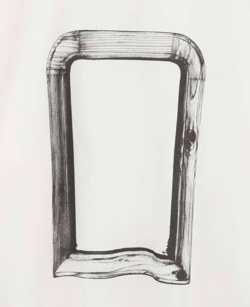 スーピマバイオスムースプリントTシャツ 詳細画像 ホワイト×フレーム 6