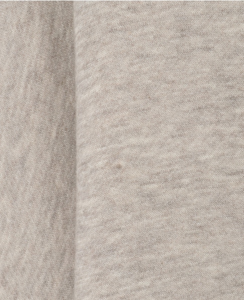 ヤクコットン裏毛オフタートルプルオーバー 詳細画像 ベージュ 6