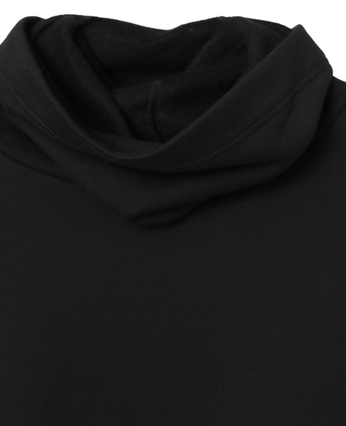 カシミヤタッチ裏毛オフタートルプルオーバー 詳細画像 ブラック 3