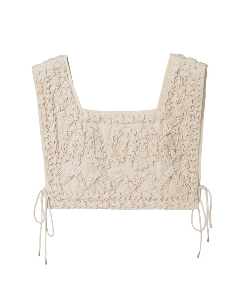 【Pheeta/フィータ】ビスチェ/Annabel 詳細画像 オフホワイト 2