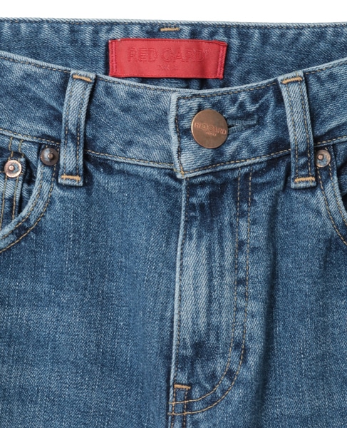 【RED CARD/レッドカード】デニムパンツ/One-Day Midrise 詳細画像 インディゴブルー 3