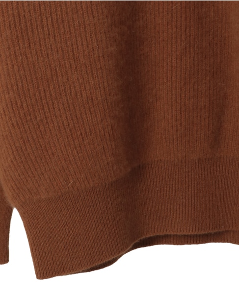 【BATONER/バトナー】セーター/CASHMERE FOX CREW NECK_MEN 詳細画像 キャメル 5