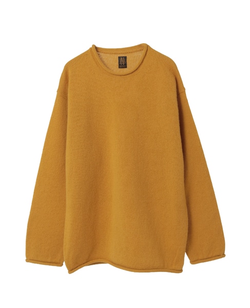 【BATONER/バトナー】セーター/BLUEFACE ROLL NECK_MEN 詳細画像 イエロー 1