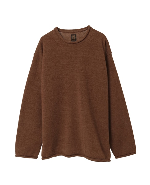 【BATONER/バトナー】セーター/BLUEFACE ROLL NECK_MEN 詳細画像 ブラウン 1