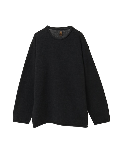 【BATONER/バトナー】セーター/BLUEFACE ROLL NECK_MEN 詳細画像 ブラック 1