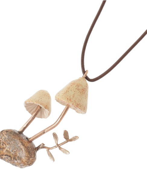 【RENARD BIJOUX/ルナール ビジュー】ネックレス/MUSHROOMS 詳細画像 キナリ 2