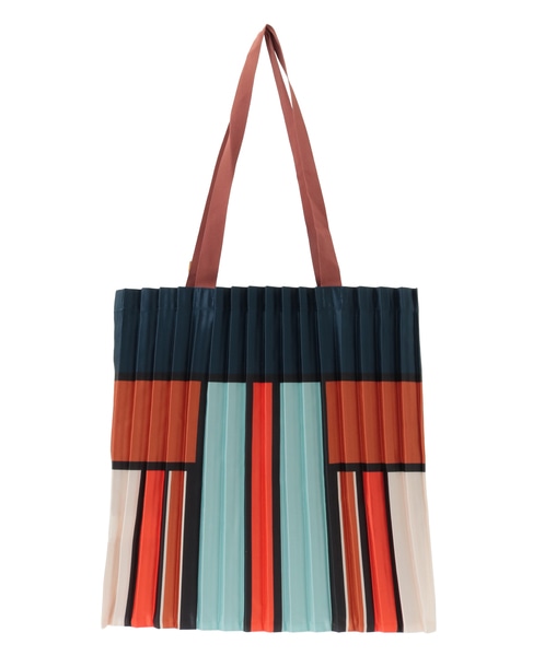【MULTITUDES/マルチチューズ】PLEATED TOTE BAGS 詳細画像 オレンジ 3