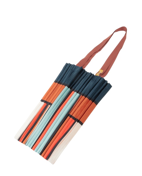 【MULTITUDES/マルチチューズ】PLEATED TOTE BAGS 詳細画像 オレンジ 9
