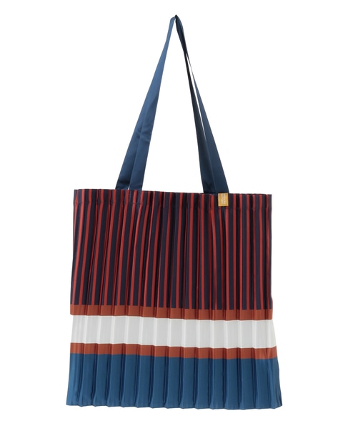 【MULTITUDES/マルチチューズ】PLEATED TOTE BAGS 詳細画像 ネイビー 1