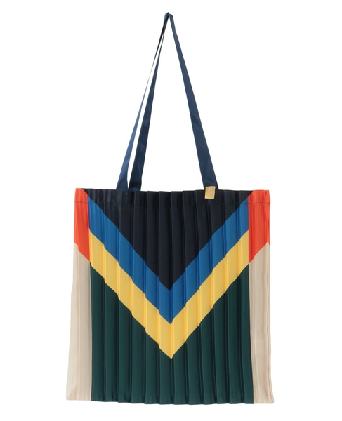 【MULTITUDES/マルチチューズ】PLEATED TOTE BAGS 詳細画像 ブラック 1