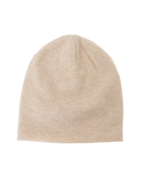 【ma'ry'ya/マリヤ】ニット帽/BEANIE DOUBLE MIX CASH 詳細画像 ベージュ 1
