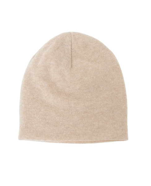 【ma'ry'ya/マリヤ】ニット帽/BEANIE DOUBLE MIX CASH 詳細画像 ベージュ 2
