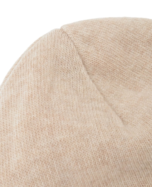 【ma'ry'ya/マリヤ】ニット帽/BEANIE DOUBLE MIX CASH 詳細画像 ベージュ 3