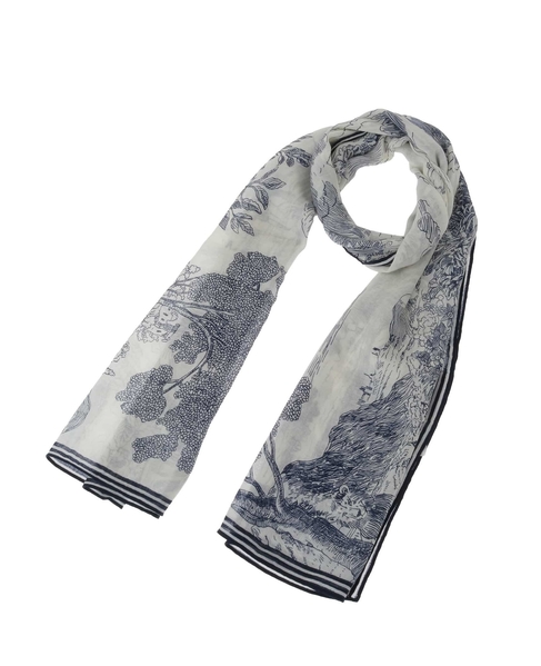 【INOUI EDITIONS/イヌイエディション】ストール/HISTOIRE 詳細画像 ホワイト 1