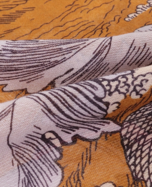 【INOUI EDITIONS/イヌイエディション】ストール/HISTOIRE 詳細画像 パープル 5