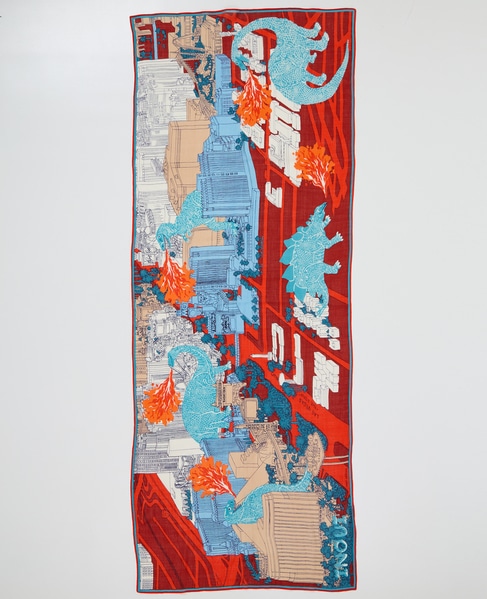 【INOUI EDITIONS/イヌイエディション】ストール/VEGAS 詳細画像 レッド 7