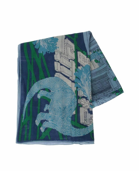 【INOUI EDITIONS/イヌイエディション】ストール/VEGAS 詳細画像 ブルー 2