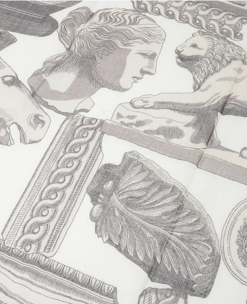 【INOUI EDITIONS/イヌイエディション】ストール/ARCHIVES 詳細画像 ホワイト 4