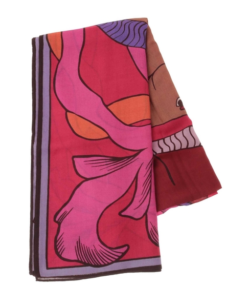 【INOUI EDITIONS/イヌイエディション】ストール/CAVALE 詳細画像 レッド 3