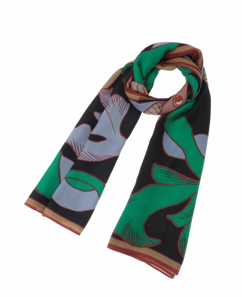 【INOUI EDITIONS/イヌイエディション】ストール/CAVALE 詳細画像 ブラック 1