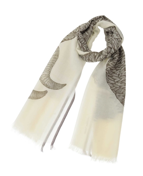 【INOUI EDITIONS/イヌイエディション】ストール/WALTER 詳細画像 ホワイト 1