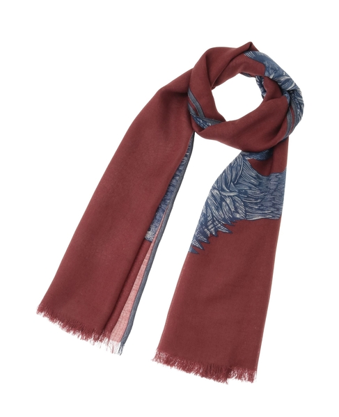 【INOUI EDITIONS/イヌイエディション】ストール/WALTER 詳細画像 ボルドー 1