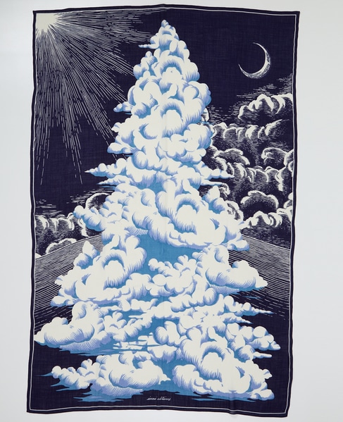 【INOUI EDITIONS/イヌイエディション】ストール/HIVER 詳細画像 ブルー 2