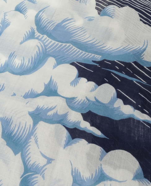 【INOUI EDITIONS/イヌイエディション】ストール/HIVER 詳細画像 ブルー 5