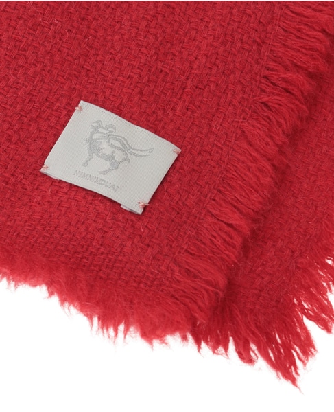 【NIMNIMDUAI/ニムニムデュアイ】ストール/PASHMINA WOOL PLAIN THICK 詳細画像 レッド 3