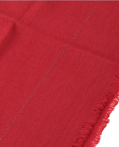 【NIMNIMDUAI/ニムニムデュアイ】ストール/PASHMINA WOOL PLAIN THICK 詳細画像 レッド 4
