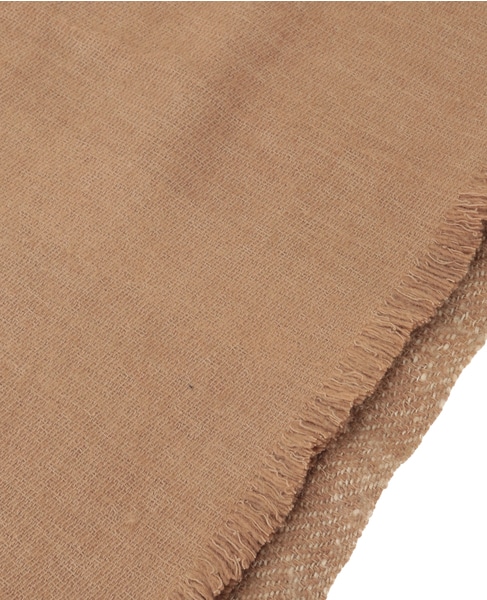 【NIMNIMDUAI/ニムニムデュアイ】ストール/YAK COTTON 詳細画像 キャメル 4