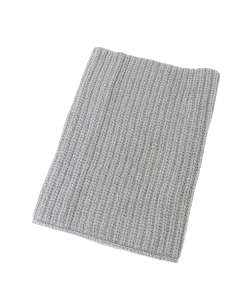 【ma'ry'ya/マリヤ】ストール/RING SCARF MIX CASH 詳細画像 ライトグレー 1