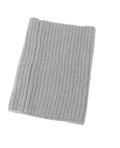 【ma'ry'ya/マリヤ】ストール/RING SCARF MIX CASH 詳細画像 ライトグレー 2