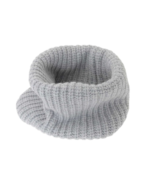 【ma'ry'ya/マリヤ】ストール/RING SCARF MIX CASH 詳細画像 ライトグレー 3