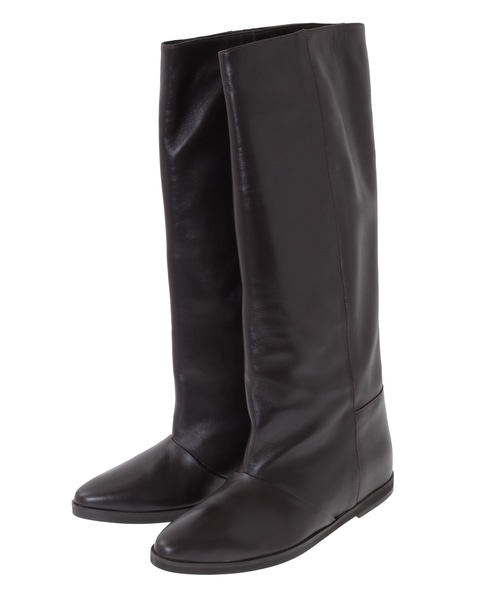 【CORSO ROMA 9/コルソローマ】ロングブーツ/230 MICRO 詳細画像 ダークブラウン 1