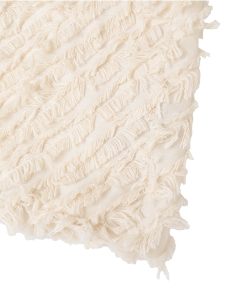 フリンジカットJQスタンドカラーブラウス 詳細画像 アイボリー 6