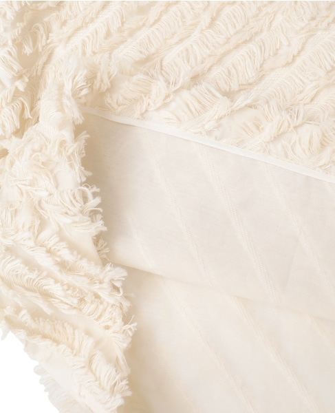 フリンジカットJQスタンドカラーブラウス 詳細画像 アイボリー 7