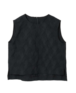 オーナメントJQノースリーブブラウス