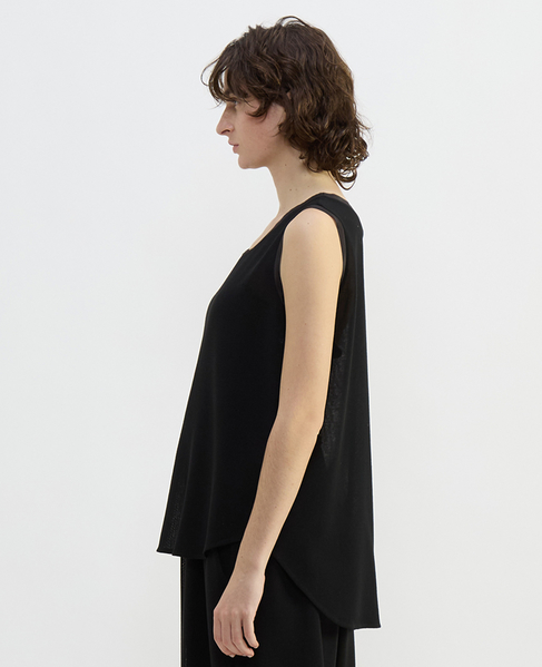 ウールメッシュタンクトップ 詳細画像 ブラック 3