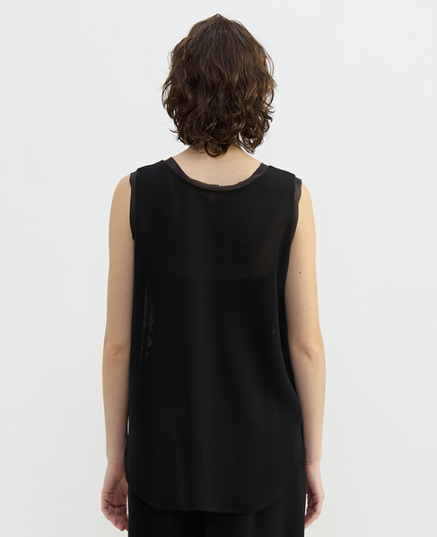 ウールメッシュタンクトップ 詳細画像 ブラック 4