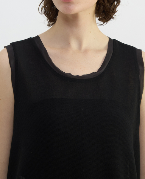 ウールメッシュタンクトップ 詳細画像 ブラック 5