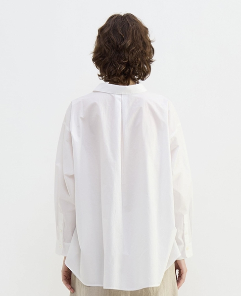 タイプライター/リヨセルストライプレギュラーカラーシャツ 詳細画像 ホワイト 4